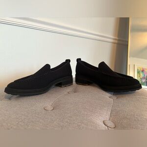 Rothy’s women’s “The Lug Loafer” in onyx black size 8 (fits true to size)